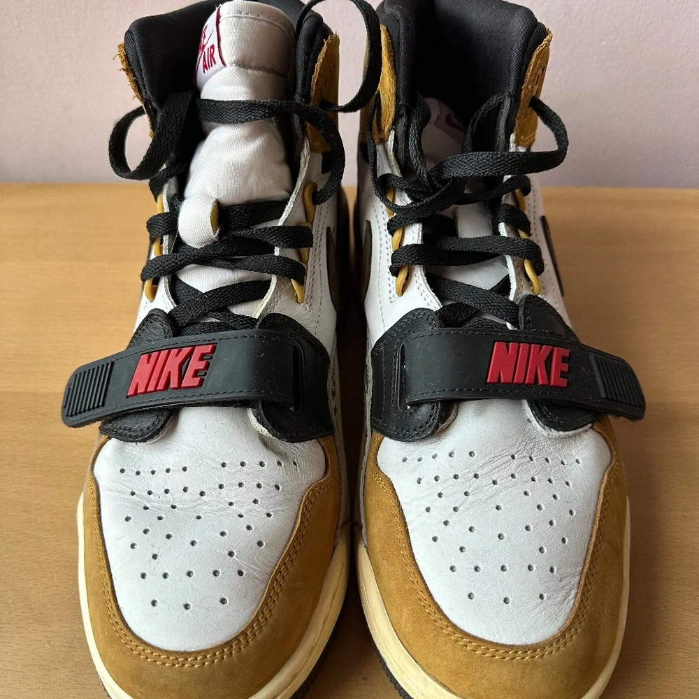 RARE Nike Air Jordan 1 Legacy 312 ROY Mens Shoes AV3922-102 Size 10.5 Rookie Tan